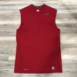 Nike pro fitted tank